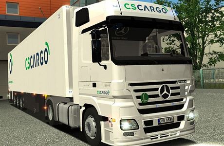 Kamion spediní spolenosti CS Cargo.