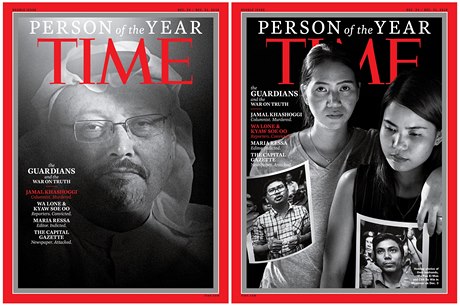 Osobnostmi roku asopisu Time se letos stali novinái, kteí se postavili za...
