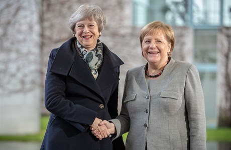 Britská premiérka Theresa Mayová a nmecká kancléka Angela Merkelová.