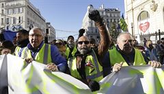 Demonstrace ve Francii pokračují. Žlutých vest se ale schází čím dál méně