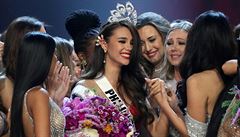Catriona Elisa Grayová z Filipín slaví titul Miss Universe roku 2018.