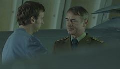 Jií Dvoák jako pilot. Snímek Naruitel (2018). Reie: David Balda.