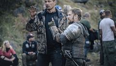 Ben Foster s reisérem Jáklem.