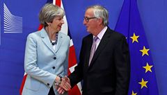 Mayov: S Junckerem jsme dali smr dal prce vyjednava
