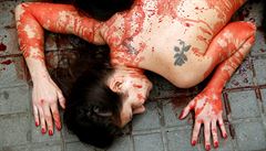 Nazí aktivisté v Barcelon� demonstrovali za práva zví�at