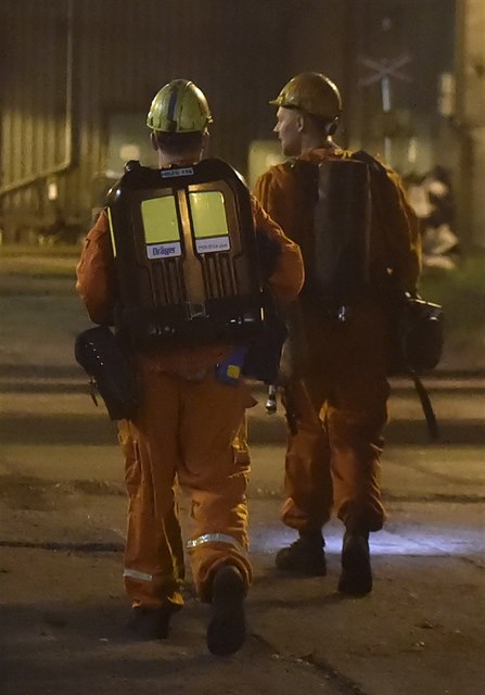 Záchranái zasahují v Dole SM na Karvinsku, kde 20. prosince 2018 explodoval...