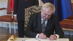 Prezident Zeman podepsal rozen pravomoc NB u hypotk, ta nov bude stanovovat jejich podmnky
