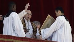 Pape Frantiek v tradiním poselství Mstu a svtu (Urbi et orbi) zdraznil...