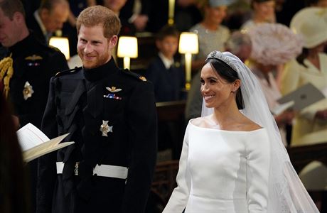 KVTEN - Meghan Markleová a princ Harry si ekli své ano. Královskou svatbou...