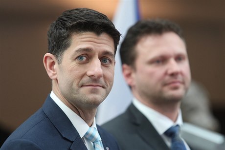 DUBEN - Pedseda Snmovny reprezentant USA Paul Ryan navtívil Prahu. Jednalo...