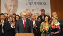 LEDEN: Prezident Miloš Zeman v lednu obhájil post hlavy státu. Ve druhém kole...