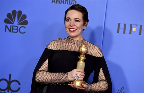 Olivia Colmanov zskala glbus za vkon ve filmu Favoritka.