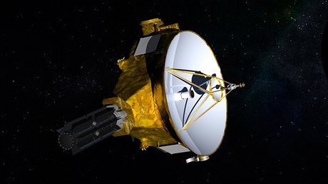 Ilustrace lodi New Horizons.