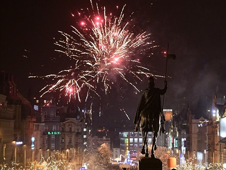 Pouívání zábavní pyrotechniky, ilustraní foto.