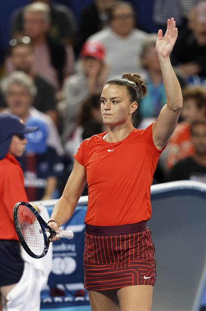 �ecká tenistka Maria Sakkariová.