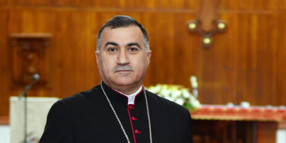Bašár Warda Al-Sindí, arcibiskup chaldejské církve v Erbílu.