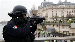 Francouzsk policista, ohroen druh. Strce zkona ds sebevrady destek koleg i zkroky proti lutm vestm