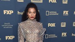 Indya Mooreová na FOX afterparty.