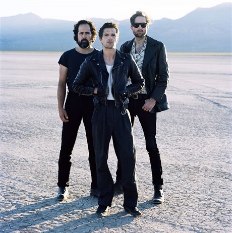 Americká rocková skupina The Killers.