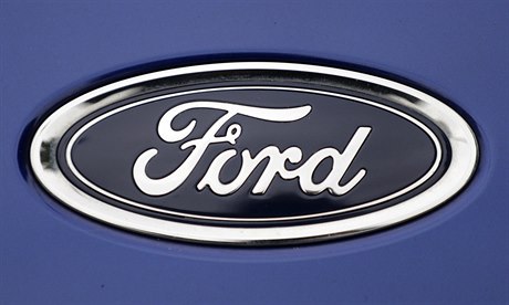 Logo automobilky Ford.