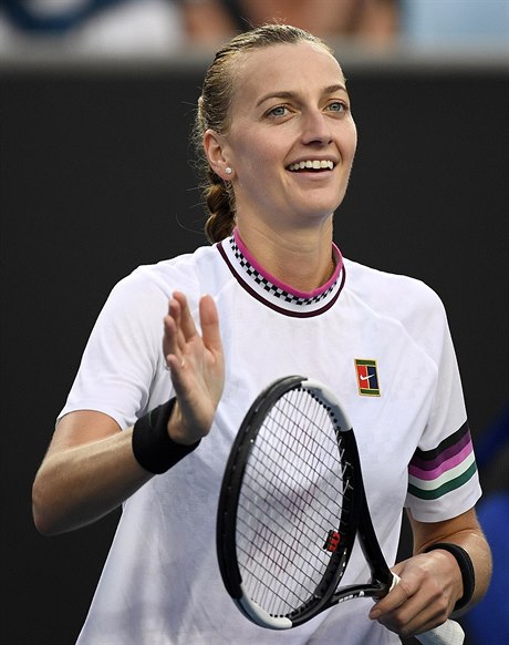 Petra Kvitová je zatím na Australian Open suverénní.