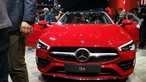 Svtov premira Mercedesu-Benz CLA Coup na veletrhu CES 2019