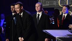 Zástupci Bennewitzova kvarteta na slavnostním p�edávání Cen klasické hudby...