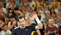 Andy Murray se louí s Australian Open.