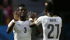 Fotbalisté Ghany.