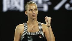 Tenistka Karolína Plíková postoupila na Australian Open pes Italku Giorgiovou.