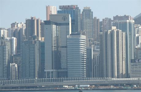 Hongkong pohledem z Kowloonu