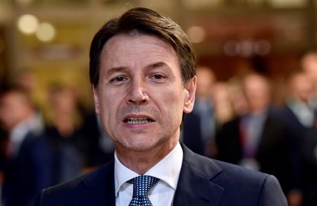 Italský premiér Conte.