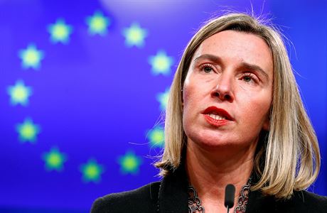 éfka diplomacie EU Frederica Mogheriniová.