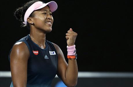 Naomi sakaov se raduje z vtzstv v Australian Open