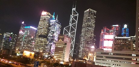 Noční Hongkong