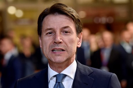 Italský premiér Conte.