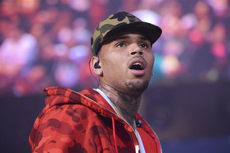 Americký rapper Chris Brown.
