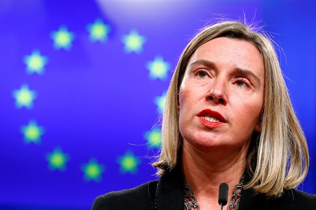 Šéfka diplomacie EU Frederica Mogheriniová.