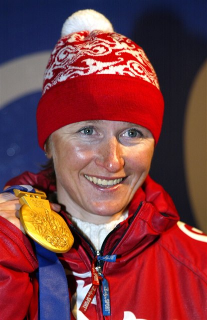 Bývalá ruská lyaka Olga Danilovová.