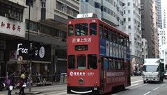Dvoupodla�ní tramvaje v Hongkongu