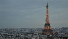 Výhled z Vítzného oblouku, Francie