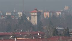 Smog trápí zejména Moravu u od nedle.