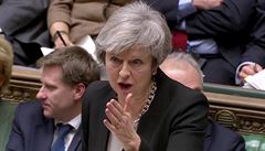 Britská premiérka Theresa Mayová při debatě o Brexitu. | na serveru Lidovky.cz | aktuální zprávy