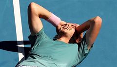 Stefanos Cicipas neví postupu do semifinále Australian Open.