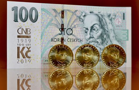 eská národní banka vydala dalí trojici dvacetikorunových mincí s významnými...