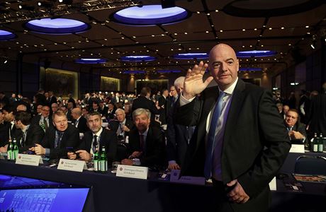 Gianni Infantino na kongresu UEFA.