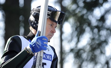 Slavný finský skokan na lyích Matti Nykänen (na snímku z 9. bezna 2011),...