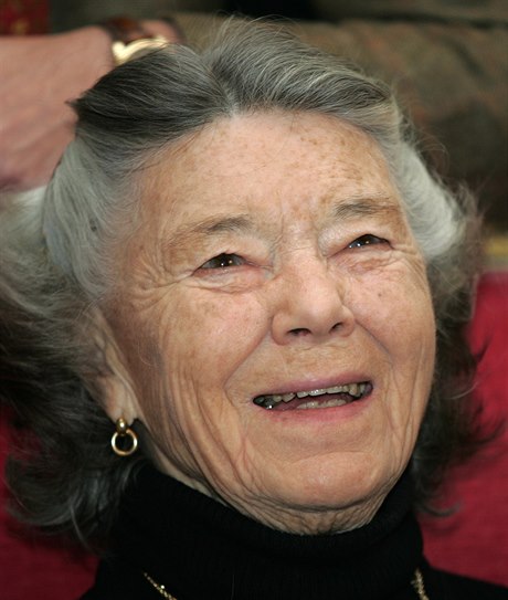 Spisovatelka Rosamunde Pilcherová v listopadu 2005.
