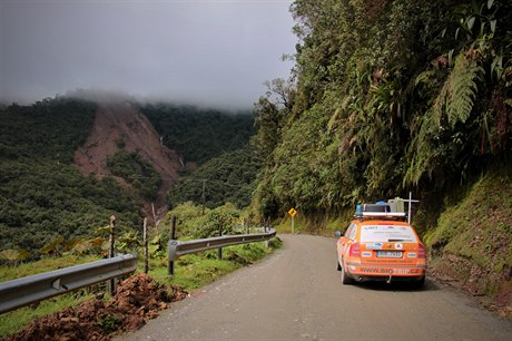 Kolumbie  ztraceni v kolumbijských horách.