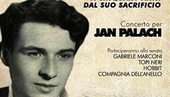 Koncert italských neofaist vnovaný Palachovi.